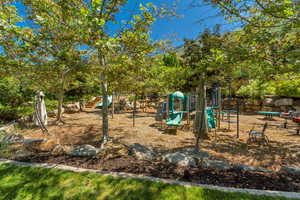 View of community playground