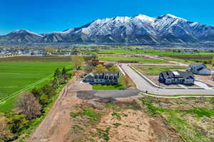 View of mountain feature with a rural view