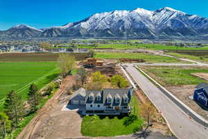 Property view of mountains with a rural view