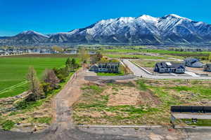 Mountain view with a rural view