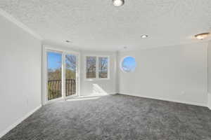 Primary suite with 2 balconies