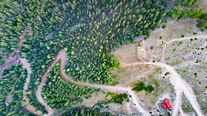 Aerial overview of property's location