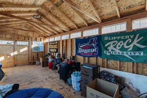 View of storage room