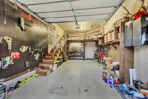 3rd car Garage w/ loft area