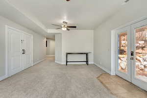 Family Room #1 in Basement - Walkout Basement leads to a patio