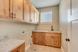 Main Floor Laundry Room with Ample Storage