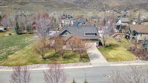 Drone / aerial view featuring a residential view