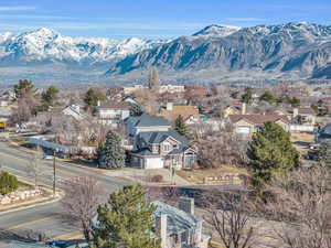 View of mountain feature featuring a residential view