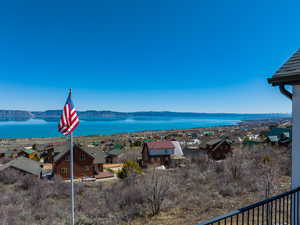 Property view of water featuring a mountain view