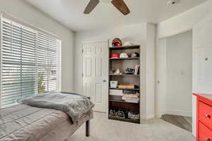 ceiling fans! bedroom 3