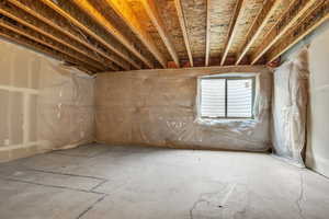 View of basement