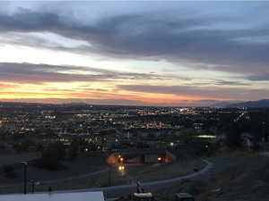 View of city featuring a mountain view