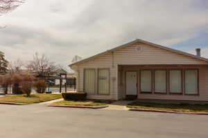 Community club house and pool