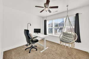Upstairs Bedroom used as office