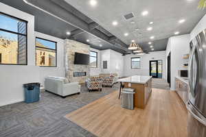 Brand new clubhouse with exercise room, kitchen and pool.