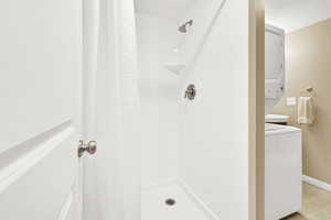 Brand new shower!