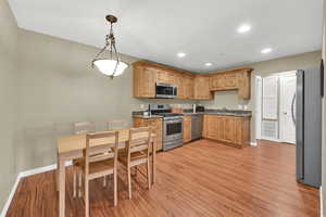 Dining and Kitchen area