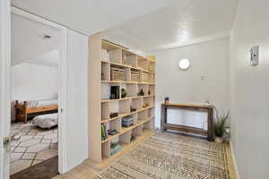 Hall featuring visible vents