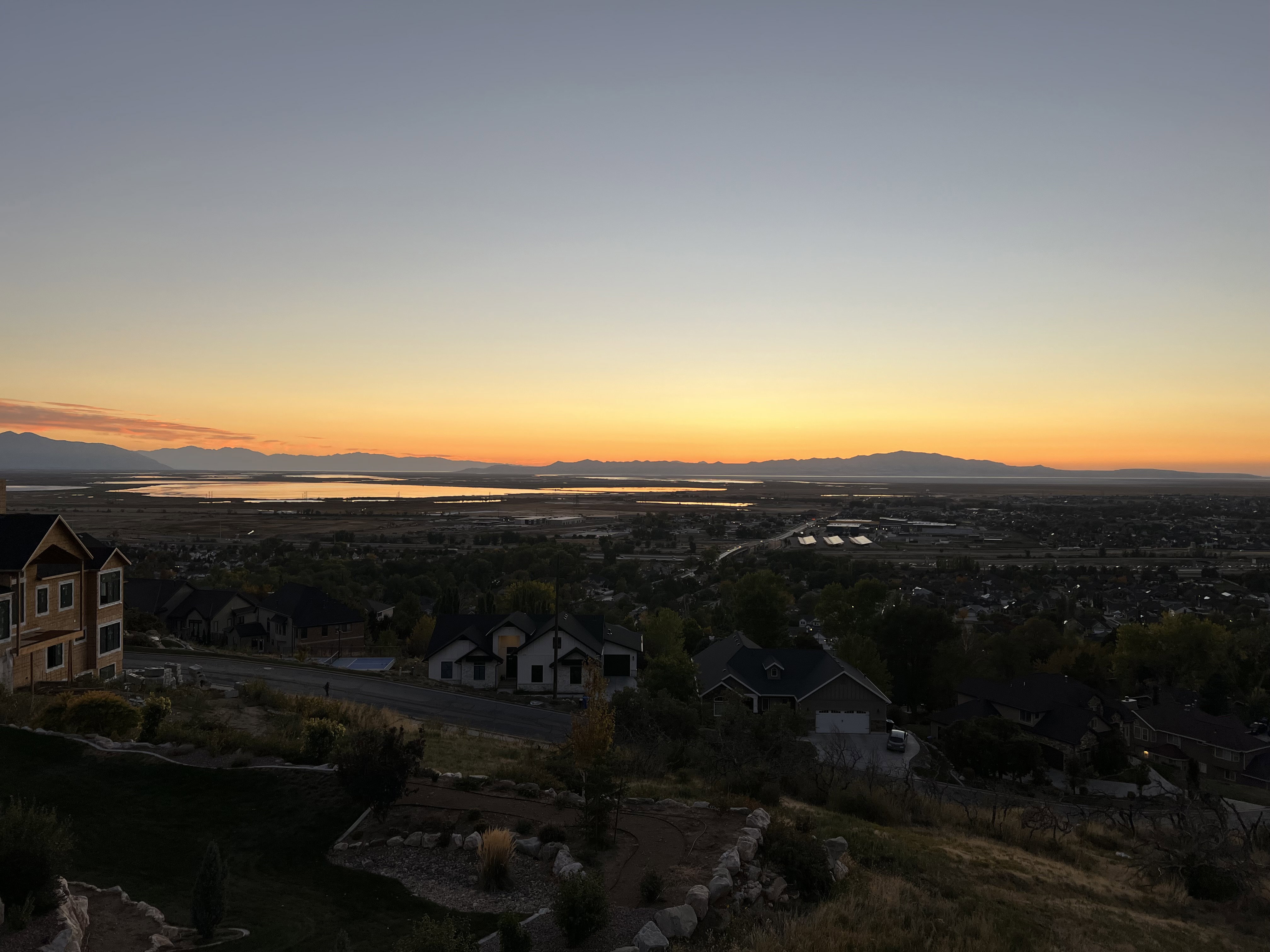 Main Level view at dusk