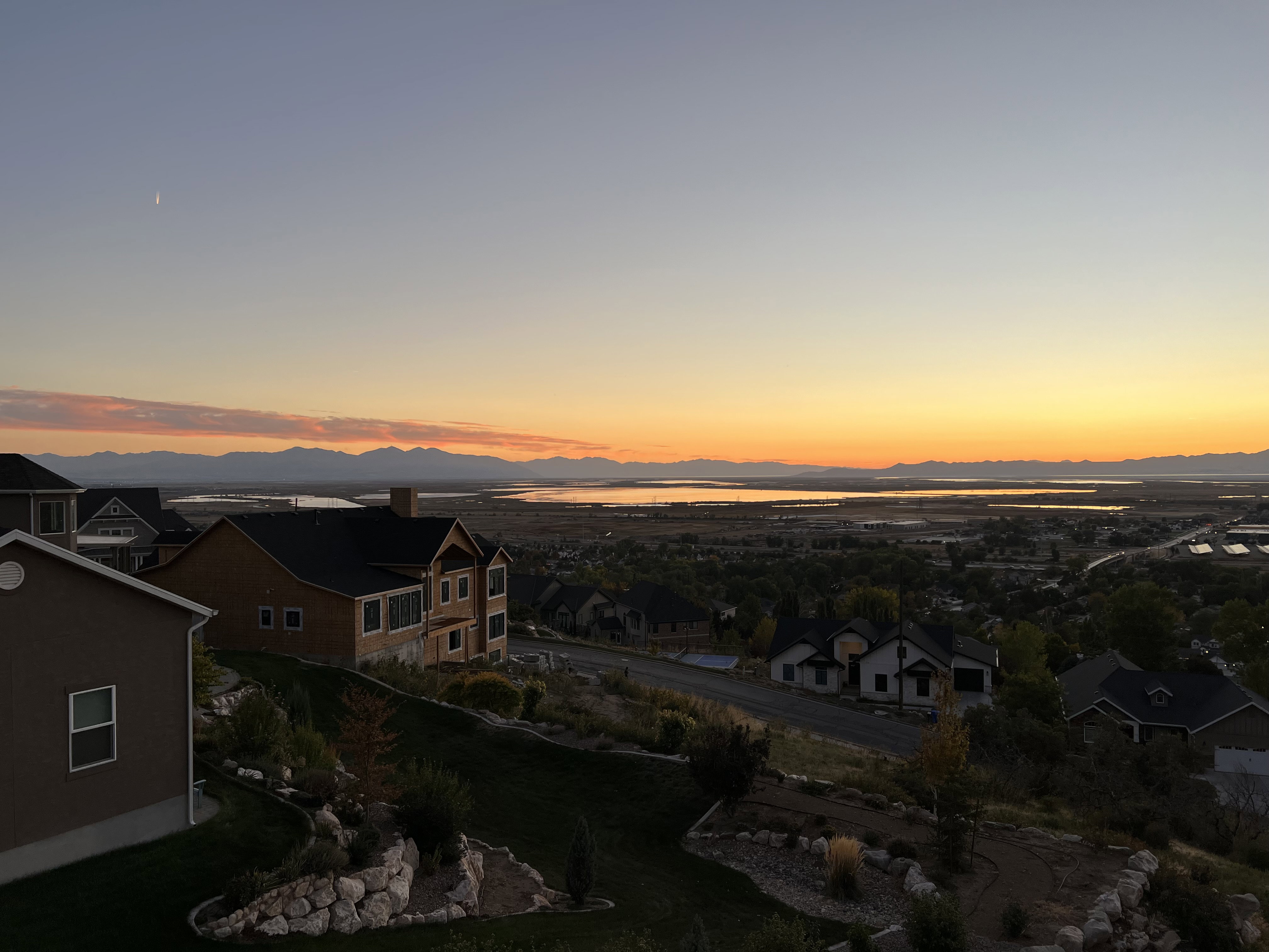 Main Level view at dusk