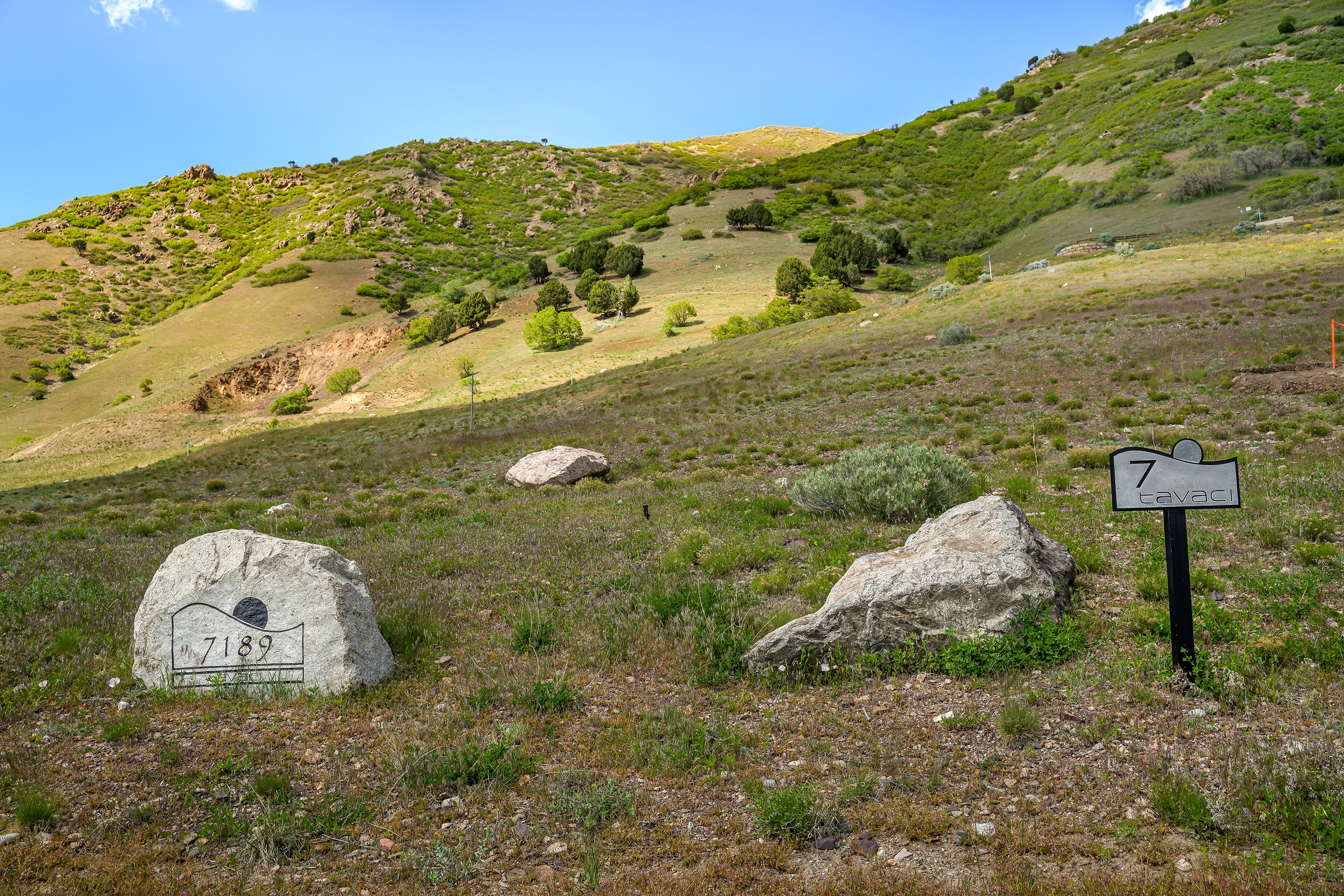 View of mountain backdrop