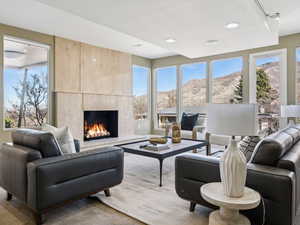 Ideal room for entertaining or sitting quietly by the fire admiring the views