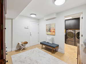 Mud Room off garage and laundry room