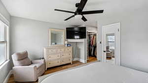 Primary Bedroom Suite and walk in closet