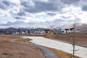 Large walking trail around the lake, just steps from the home.