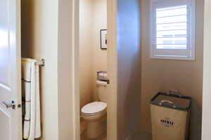 Ensuite Bathroom with toilet