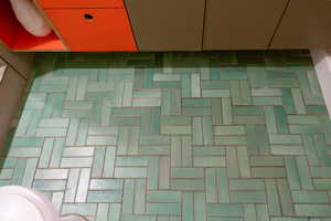 Heath tile floor