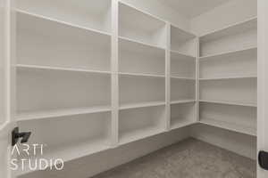 View of storage area