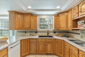 Beautiful and spacious kitchen.