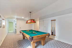 Pool table included!