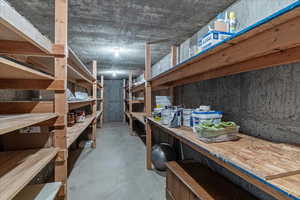 Huge cold storage room!