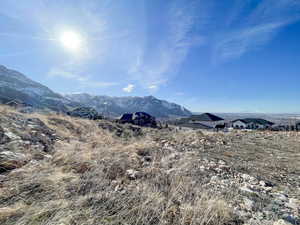 View of mountains looking Southwest