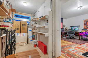 View of storage area