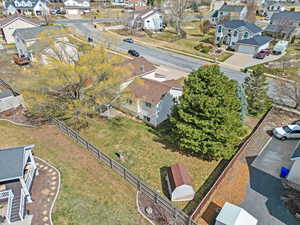 Bird's eye view featuring a residential view