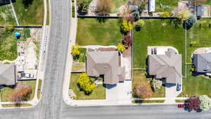 Aerial view of exterior