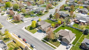 Bird's eye view featuring a residential view of neighborhood