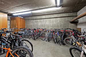 Secure bike storage