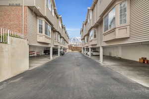 View of road featuring a residential view