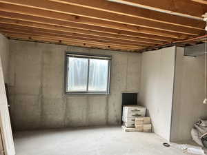 View of basement