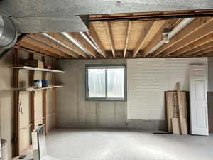 View of basement