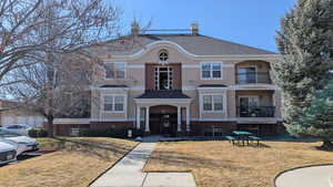 View of property with fence