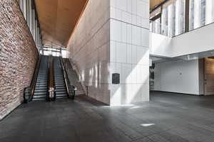 Underground walkway into City Creek Mall