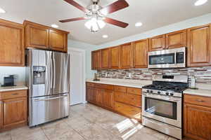 Stainless Steel appliances