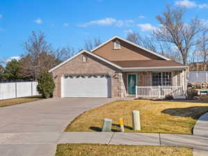 Nice big front porch