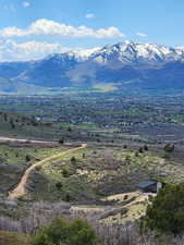 View of mountain background
