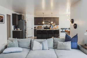 View of living area